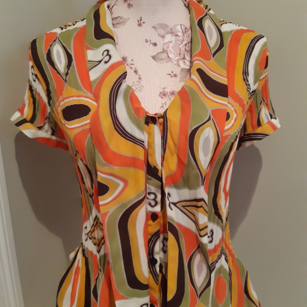 Sunny Leigh Blouse Size M - Picture 3 of 8